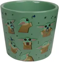 Kurt S. Adler bloempot disney star wars grogu keramiek 8.5x7.5cm groen kopen?