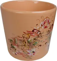 Kurt S. Adler bloempot disney tinkerbell keramiek 12x11cm roze kopen?