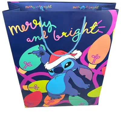 Kurt S. Adler cadeautasje Disney Stitch XL   - afbeelding 1
