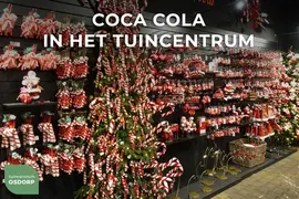 Kurt S. Adler Coca-Cola kerstman met automaat 28cm rood, wit - afbeelding 3