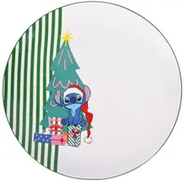 Kurt S. Adler dinerbord keramiek disney stitch 26.5x2.5cm   - afbeelding 1