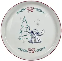 Kurt S. Adler dinerbord keramiek disney stitch 26.5x2.5cm   - afbeelding 1