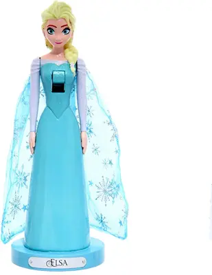 Kurt S. Adler Disney notenkraker Elsa 22cm blauw - afbeelding 1