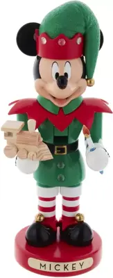 Kurt S. Adler Disney notenkraker Mickey Mouse elf 25cm multi - afbeelding 1