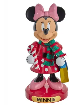 Kurt S. Adler Disney notenkraker Minnie Mouse met zuurstok 25cm multi - afbeelding 1