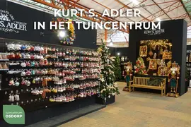 Kurt S. Adler glazen kerstbal champagnefles 15cm multi  - afbeelding 2
