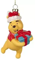 Kurt S. Adler glazen kerstbal Disney Winnie de Poeh 10cm multi - afbeelding 1