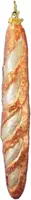 Kurt S. Adler glazen kerstbal stokbrood 20cm bruin - afbeelding 1