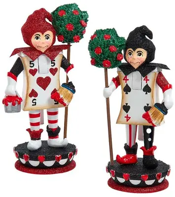 Kurt S. Adler Hollywood Disney notenkraker Kaartsoldaten 20cm multi - afbeelding 1