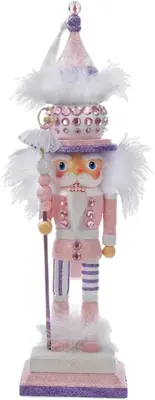 Kurt S. Adler hollywood notenkraker ballet 38cm roze - afbeelding 1