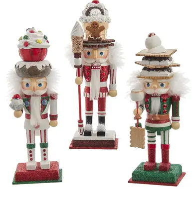 Kurt S. Adler hollywood notenkraker cupcake &  s'mores 25cm multi - afbeelding 1