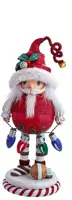 Kurt S. Adler Hollywood notenkraker kerstman 30cm rood - afbeelding 1