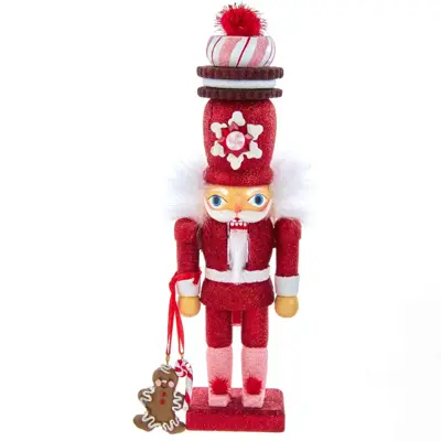 Kurt S. Adler Hollywood notenkraker peperkoek 30cm rood - afbeelding 1