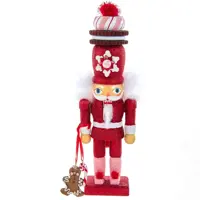 Kurt S. Adler Hollywood notenkraker peperkoek 30cm rood - afbeelding 1