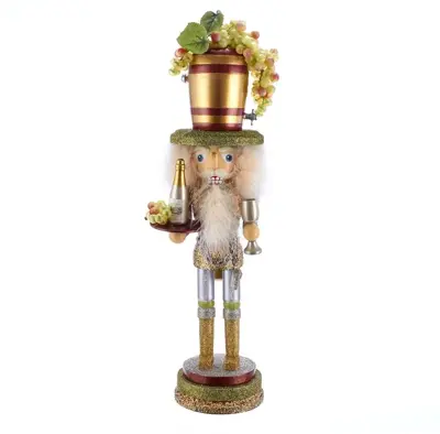 Kurt S. Adler hollywood notenkraker wijn 49cm multi - afbeelding 1