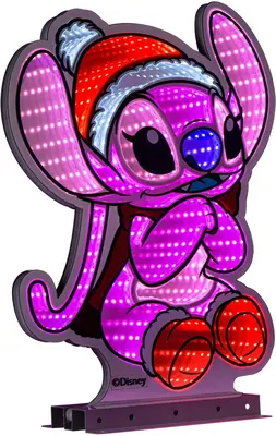 Kurt S. Adler infinity light Disney Angel paars - afbeelding 1