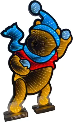 Kurt S. Adler infinity light disney winnie de poeh geel  - afbeelding 1