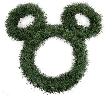 Kurt S. Adler kerstkrans Disney Mickey Mouse groen  - afbeelding 1