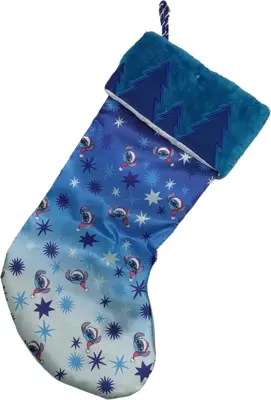 Kurt S. Adler kerstsok disney stitch 48cm blauw - afbeelding 1