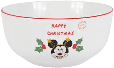 Kurt S. Adler kom keramiek disney mickey mouse 14x6.5cm   - afbeelding 1