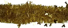 Kurt S. Adler kunststof guirlande disney mickey mouse 10x200cm goud - afbeelding 1