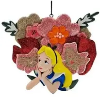 Kurt S. Adler kunststof kerstbal Disney Alice 10cm multi - afbeelding 1