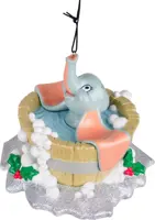 Kurt S. Adler kunststof kerstbal Disney Dombo 10cm multi - afbeelding 1