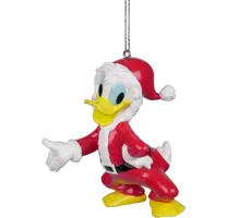 Kurt S. Adler kunststof kerstbal Disney Donald Duck 10cm multi - afbeelding 1