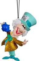 Kurt S. Adler kunststof kerstbal Disney Gekke Hoedenmaker 12cm multi - afbeelding 1