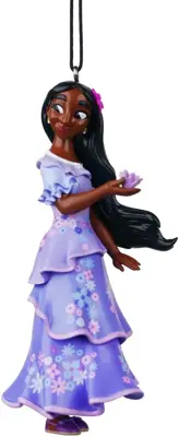 Kurt S. Adler kunststof kerstbal Disney Isabella 8cm multi - afbeelding 1