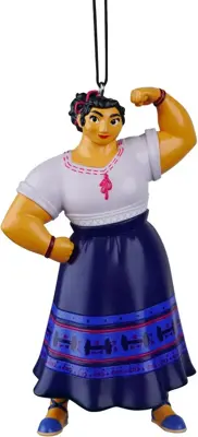 Kurt S. Adler kunststof kerstbal Disney Luisa 9cm multi - afbeelding 1