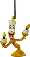 Kurt S. Adler kunststof kerstbal Disney Lumière 11cm goud - afbeelding 1