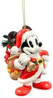 Kurt S. Adler kunststof kerstbal Disney Mickey Mouse vintage 10cm multi - afbeelding 1