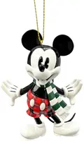 Kurt S. Adler kunststof kerstbal Disney Mickey Mouse vintage 9cm multi - afbeelding 1