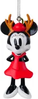Kurt S. Adler kunststof kerstbal Disney Minnie Mouse vintage 6cm multi - afbeelding 1