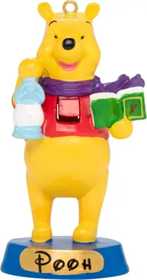 Kurt S. Adler kunststof kerstbal Disney notenkraker Winnie de Poeh 9.5cm multi - afbeelding 1