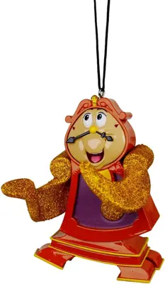 Kurt S. Adler kunststof kerstbal Disney Pendule 8cm bruin - afbeelding 1