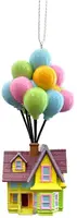 Kurt S. Adler kunststof kerstbal Disney Pixar Up huis 9.5cm multi - afbeelding 1