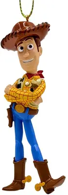 Kurt S. Adler kunststof kerstbal Disney Pixar Woody 10cm multi - afbeelding 1