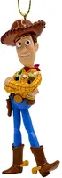 Kurt S. Adler kunststof kerstbal Disney Pixar Woody 10cm multi - afbeelding 1