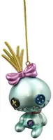Kurt S. Adler kunststof kerstbal Disney Scrump 9cm groen - afbeelding 1