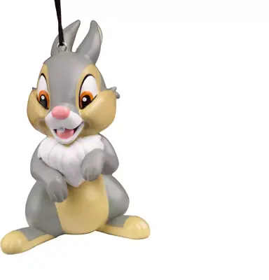 Kurt S. Adler kunststof kerstbal Disney Stampertje 9cm grijs - afbeelding 1