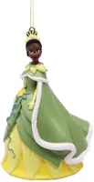 Kurt S. Adler kunststof kerstbal Disney Tiana 10cm groen - afbeelding 1