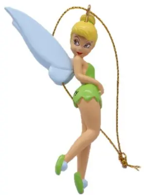 Kurt S. Adler kunststof kerstbal Disney Tinkerbell 9cm multi - afbeelding 1