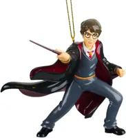 Kurt S. Adler kunststof kerstbal Harry Potter 12cm grijs - afbeelding 1