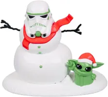 Kurt S. Adler kunststof kerstbal Star Wars the Child 12.5cm wit - afbeelding 1