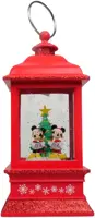 Kurt S. Adler lantaarn Disney Mickey Mouse & Minnie Mouse rood  - afbeelding 1