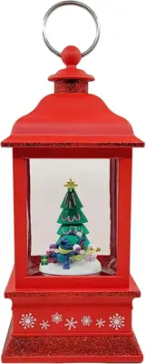 Kurt S. Adler lantaarn Disney Stitch rood  - afbeelding 1