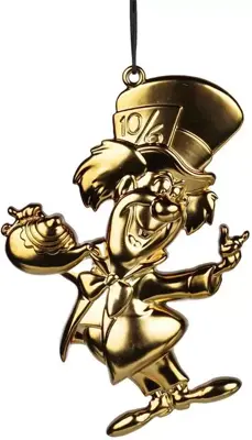 Kurt S. Adler metalen kerstbal Disney Gekke Hoedenmaker 14cm multi - afbeelding 1