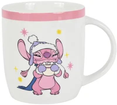 Kurt S. Adler mok keramiek disney angel 8x9.5cm   - afbeelding 1